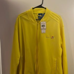 Brand New Adidas Jacket - Pharrell Williams Yellow Track Jacket 2XL